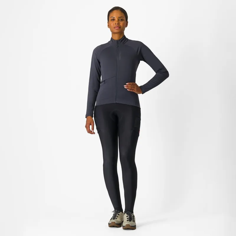 Castelli Unlimited Trail 2 Women's Jersey Dark Grey -5