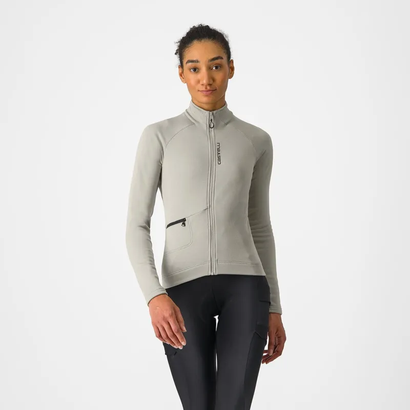 Castelli Unlimited Trail 2 Women's Jersey Travertine Grey 