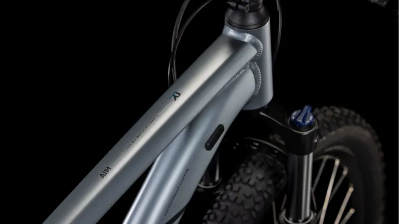 Cube Aim Race Hardtail Mountain Bike 2025 Slate Grey/Rainbow Black-3