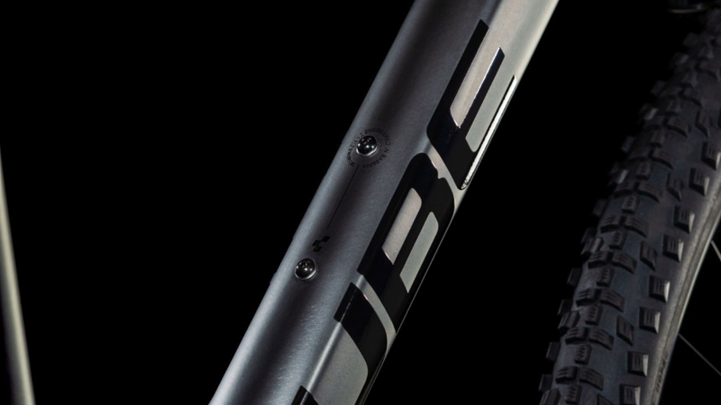 Cube Aim SLX Hardtail Mountain Bike 2025 Slate Black/Black-4