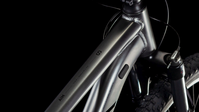 Cube Aim SLX Hardtail Mountain Bike 2025 Slate Black/Black-3