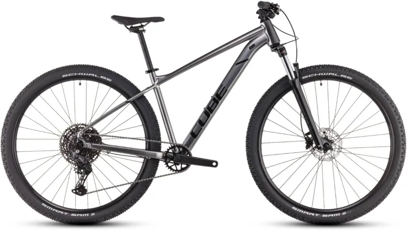 Cube Aim SLX Hardtail Mountain Bike 2025 Slate Black/Black