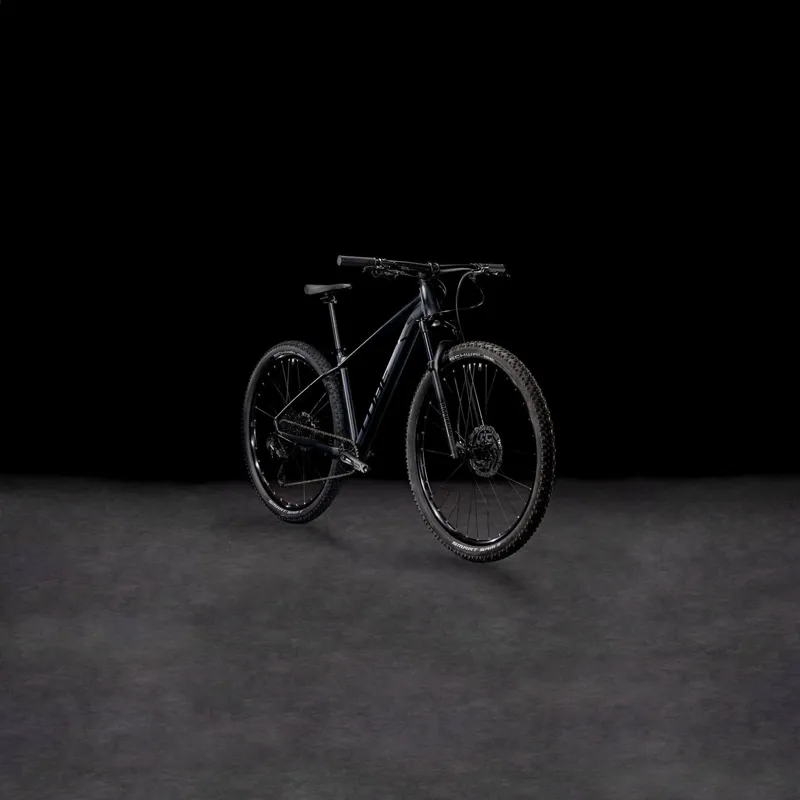 Cube Attention SLX Hardtail Mountain Bike 2025 Black Metal/Black-1