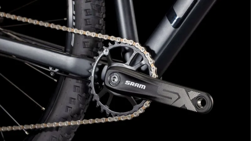 Cube Attention SLX Hardtail Mountain Bike 2025 Black Metal/Black-6