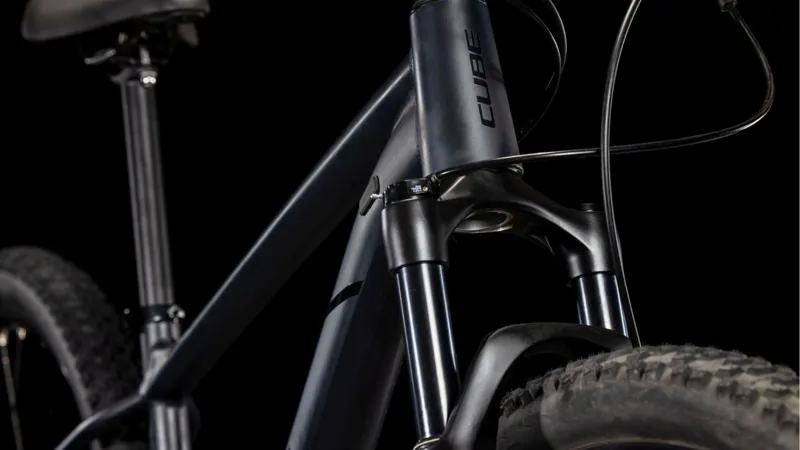 Cube Attention SLX Hardtail Mountain Bike 2025 Black Metal/Black-3