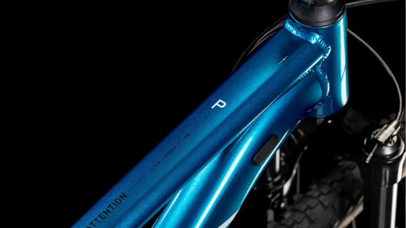 Cube Attention Pro Hardtail Mountain Bike 2025 Metallic Teal/White-2