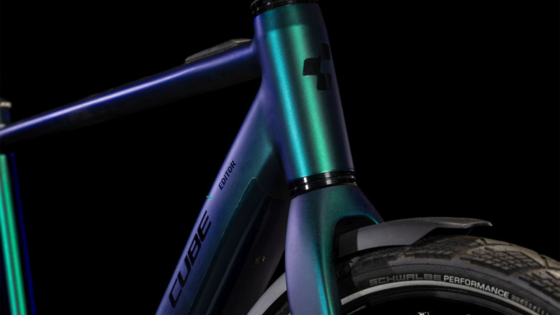 Cube Editor Hybrid SLT FE 400X Electric Bike 2025 Goblin/Glossy-2