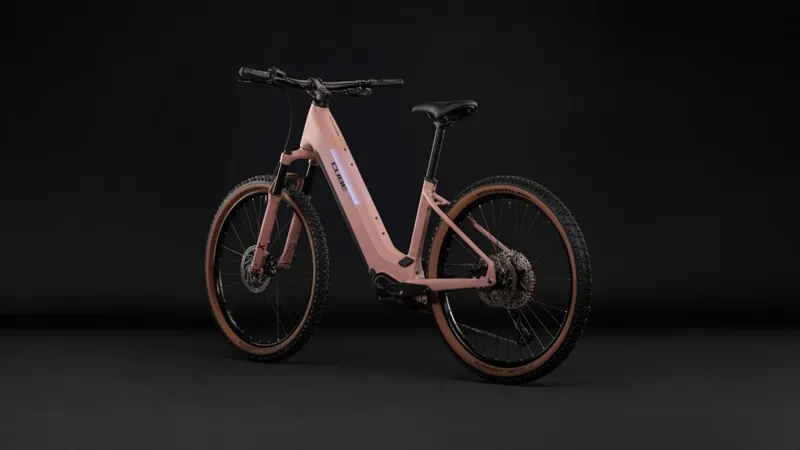 Cube Reaction Hybrid Performance 720 Easy Entry Electric Bike 2027 Ruby/Black-4