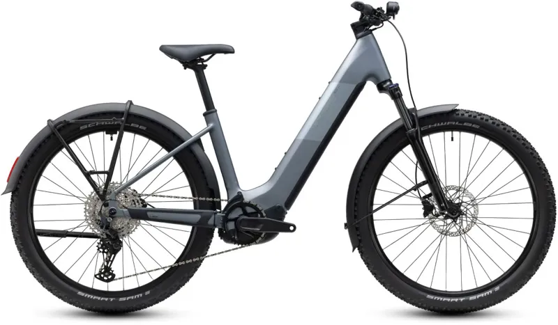 Cube Reaction Hybrid Performance 720 FE Easy Entry Electric Bike Ash Grey/Prism