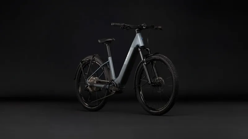 Cube Reaction Hybrid Performance 720 FE Easy Entry Electric Bike Ash Grey/Prism-1