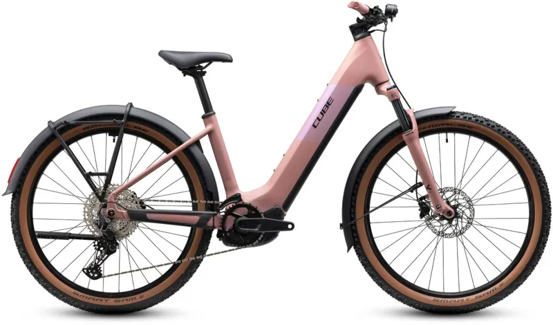 Cube Reaction Hybrid Performance 720 FE Easy Entry Electric Bike Ruby/Black