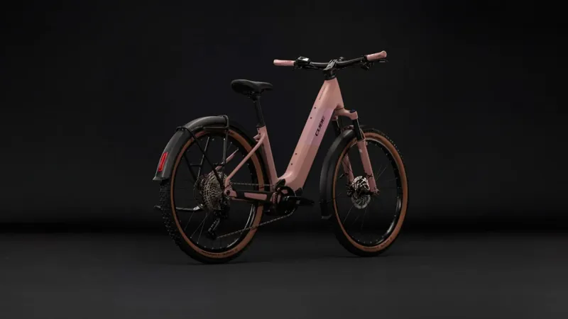 Cube Reaction Hybrid Performance 720 FE Easy Entry Electric Bike Ruby/Black-2