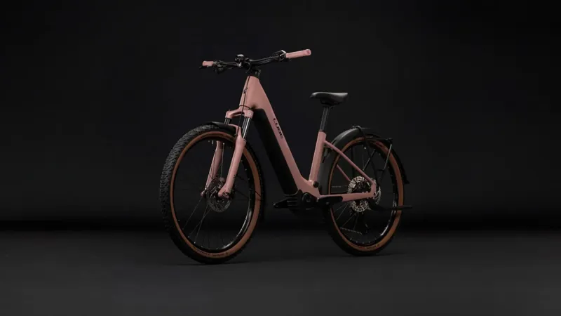 Cube Reaction Hybrid Performance 720 FE Easy Entry Electric Bike Ruby/Black-3