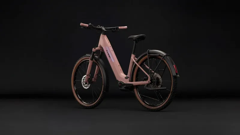 Cube Reaction Hybrid Performance 720 FE Easy Entry Electric Bike Ruby/Black-4