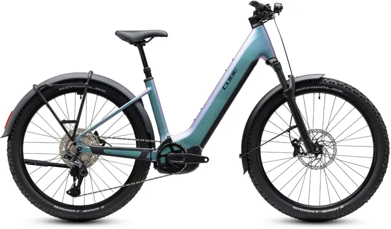 Cube Reaction Hybrid Pro 800 FE Easy Entry Electric Bike 2027 Polar Light/Black