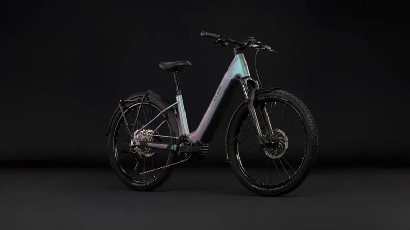 Cube Reaction Hybrid Pro 800 FE Easy Entry Electric Bike 2027 Polar Light/Black-1