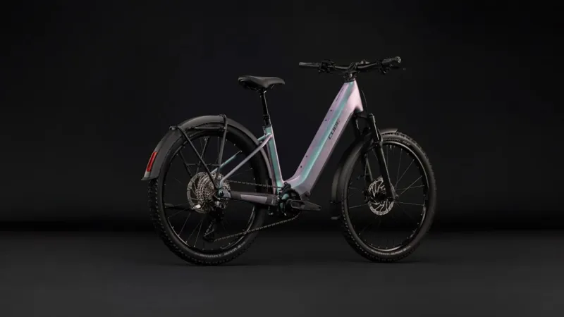 Cube Reaction Hybrid Pro 800 FE Easy Entry Electric Bike 2027 Polar Light/Black-2