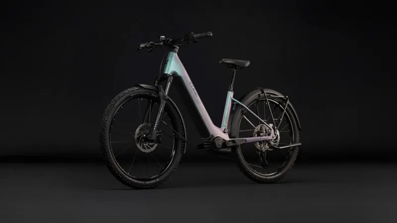 Cube Reaction Hybrid Pro 800 FE Easy Entry Electric Bike 2027 Polar Light/Black-3