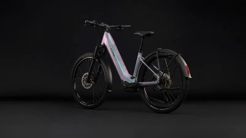 Cube Reaction Hybrid Pro 800 FE Easy Entry Electric Bike 2027 Polar Light/Black-4