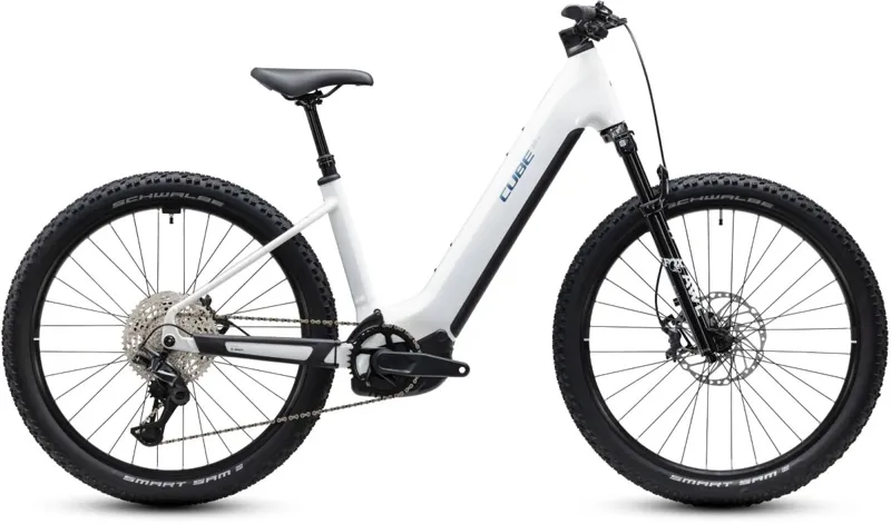 Cube Reaction Hybrid Race 800 Easy Entry Electric Bike 2027 Snow/Black
