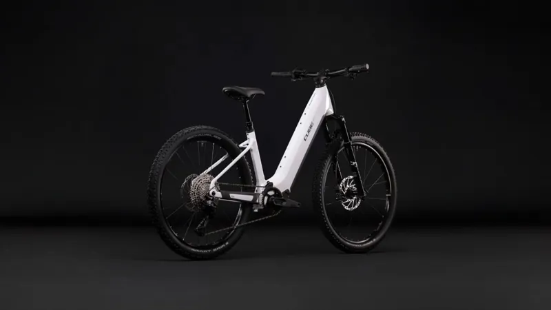 Cube Reaction Hybrid Race 800 Easy Entry Electric Bike 2027 Snow/Black-2