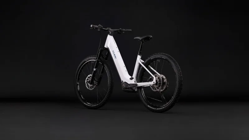 Cube Reaction Hybrid Race 800 Easy Entry Electric Bike 2027 Snow/Black-4