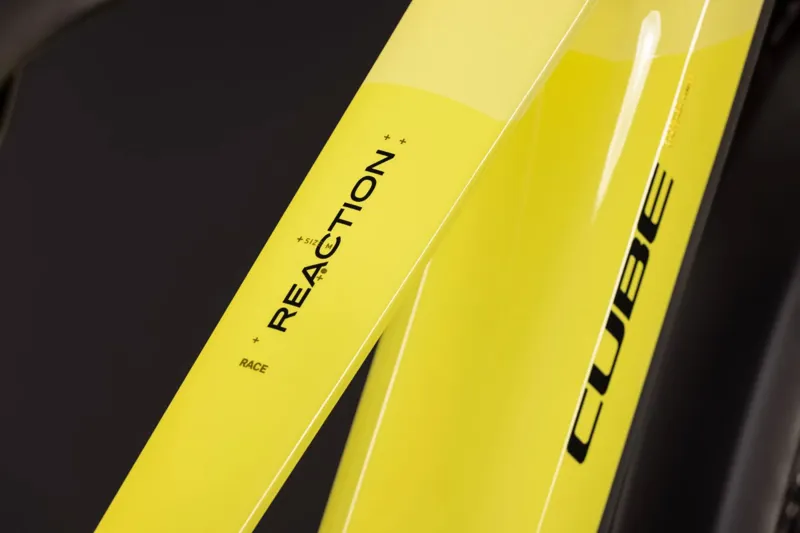 Cube Reaction Hybrid Race 800 FE Electric Bikes 2027 Banana Split/Black-7