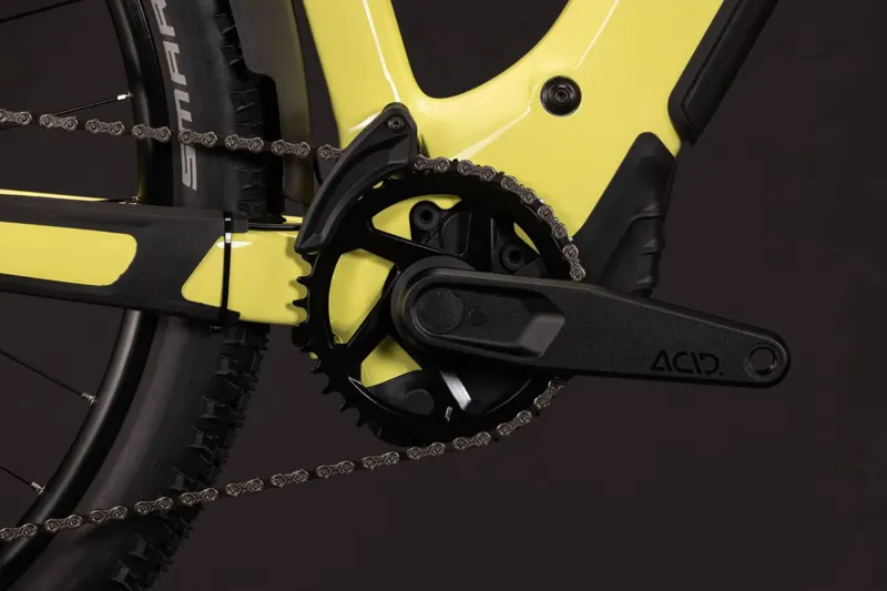 Cube Reaction Hybrid Race 800 FE Electric Bikes 2027 Banana Split/Black-8
