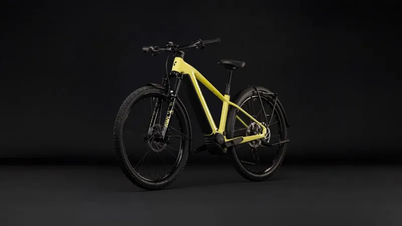 Cube Reaction Hybrid Race 800 FE Electric Bikes 2027 Banana Split/Black-3