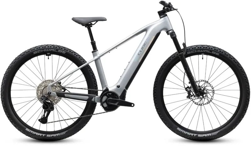 Cube Reaction Hybrid SLX 800 Electric Bike 2027 Platinum/Reflex