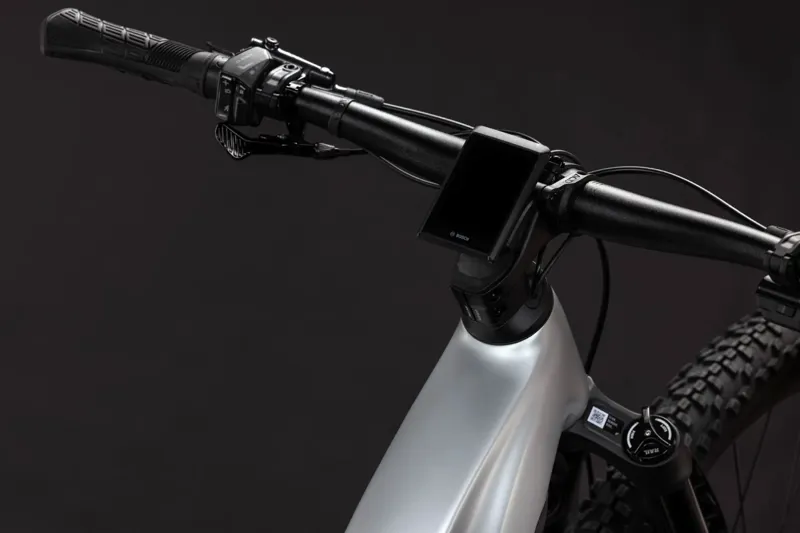 Cube Reaction Hybrid SLX 800 Electric Bike 2027 Platinum/Reflex-6