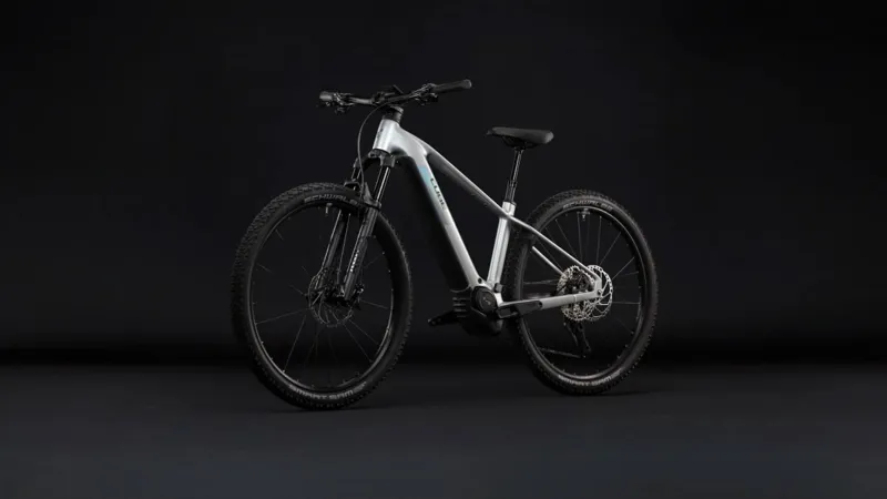 Cube Reaction Hybrid SLX 800 Electric Bike 2027 Platinum/Reflex-3