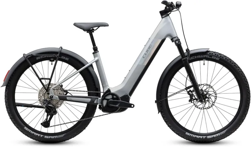 Cube Reaction Hybrid SLX 800 FE Electric Bike 2027 Platinum/Reflex