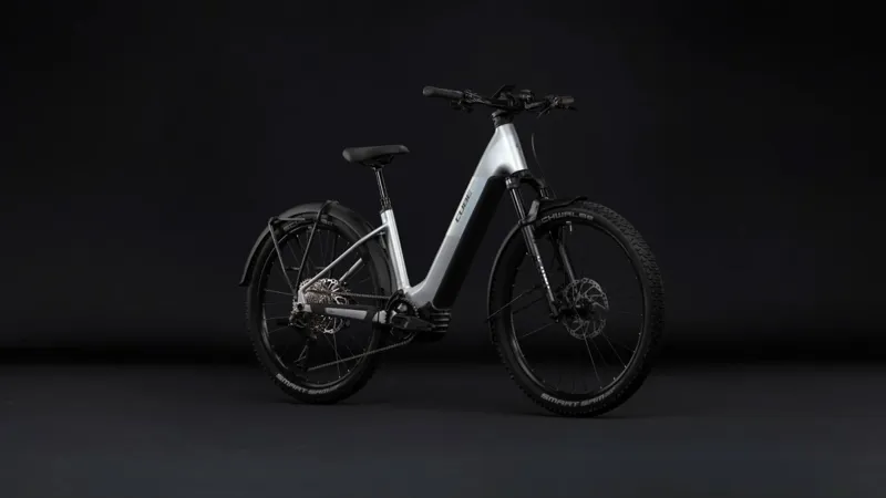 Cube Reaction Hybrid SLX 800 FE Electric Bike 2027 Platinum/Reflex-1
