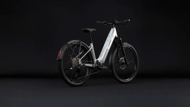 Cube Reaction Hybrid SLX 800 FE Electric Bike 2027 Platinum/Reflex-2