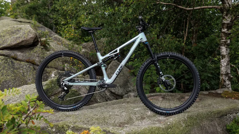 Cube Stereo HPC TM Mountain Bike 2027 Green Fusion/Black-2