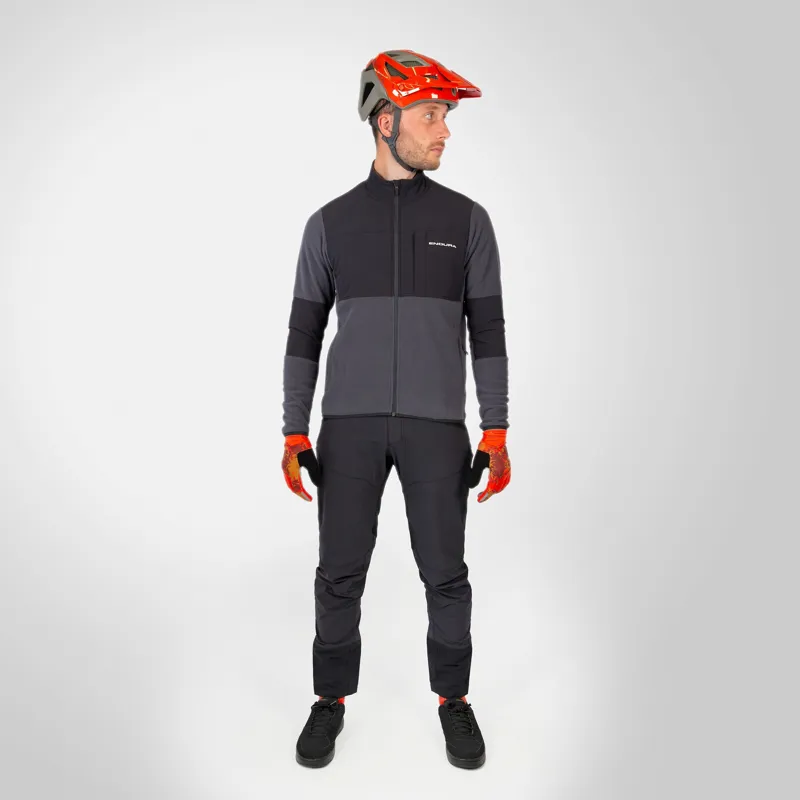 Endura Hummvee Full Zip Fleece Black-2