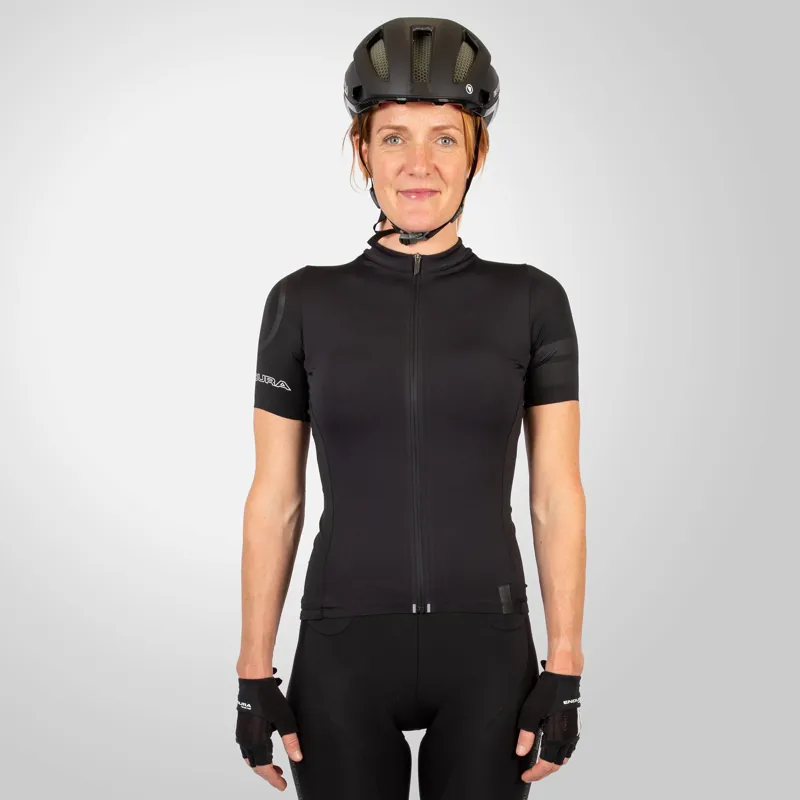 Endura Pro SL Womens SS Road Jersey Black-2