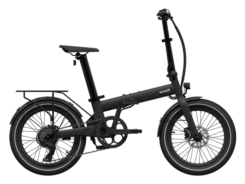 Eovolt Afternoon 20in Origins Electric Folding Bike 2025 Onyx Black