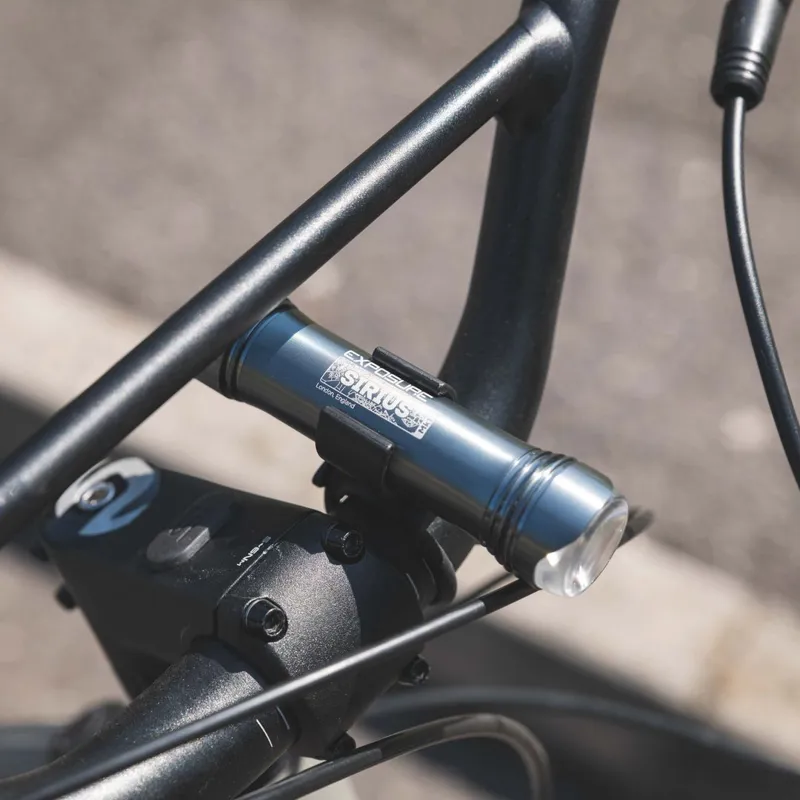 Exposure Sirius MK10 Front Light with DayBright Gunmetal Black-2