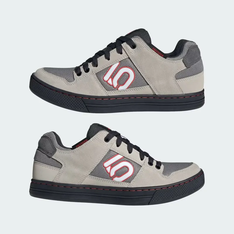 Five Ten FreeRider MTB Flat Shoe Grey Three Cloud White Beige-4