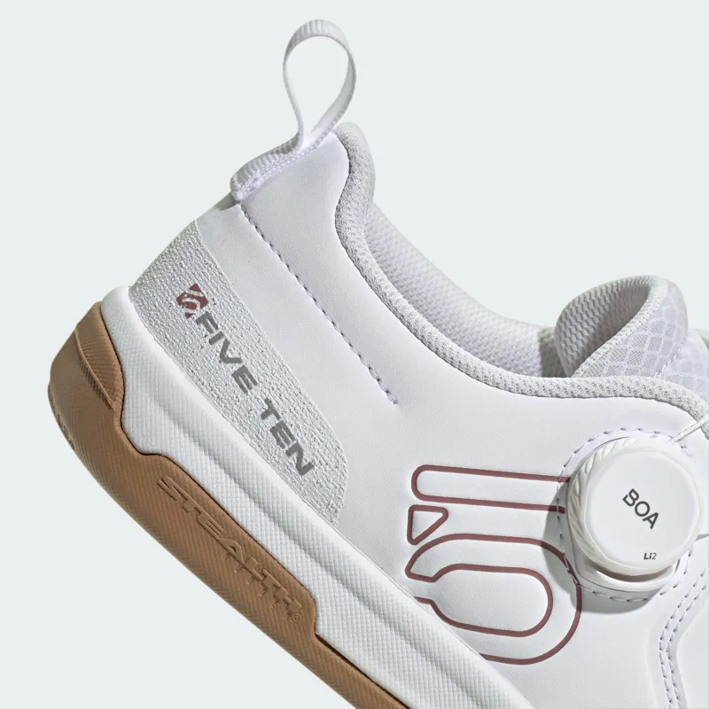 Five Ten Freerider Pro BOA Womens Flat MTB Shoes FTWR White/Clay/Grey Three-6