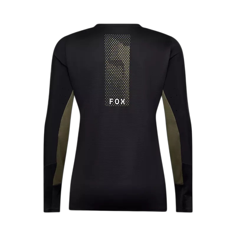 Fox Defend Park Long Sleeve Jersey Women Black-1