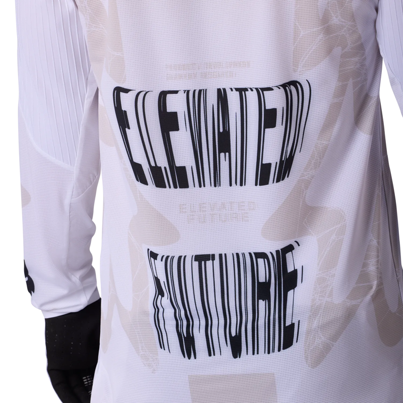 Fox Flexair Diffuse SE LS MTB Jersey White-5