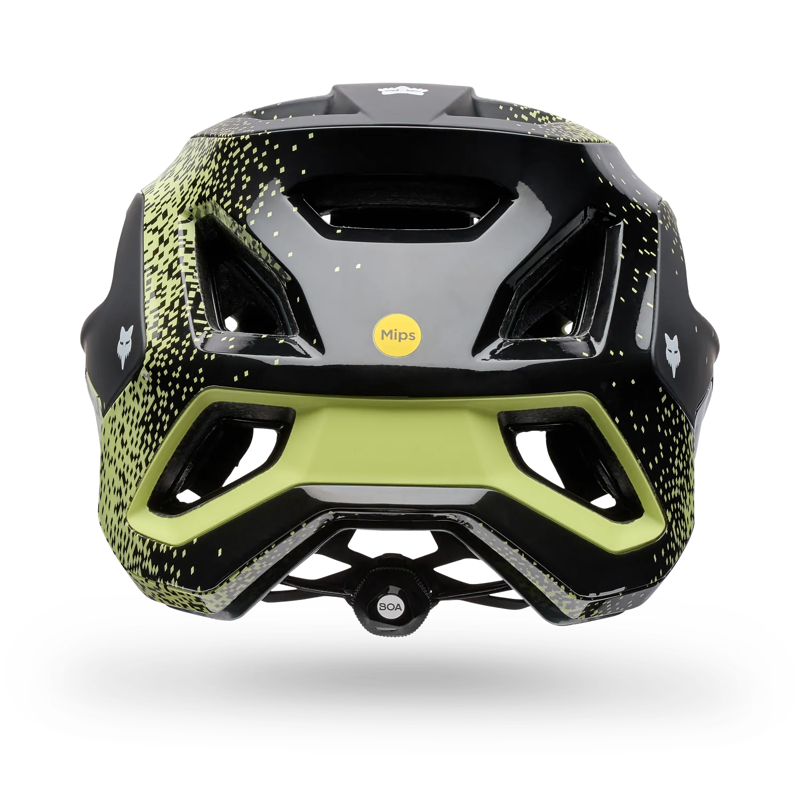 Fox Speedframe RS Aura MTB Helmet Lime Green-2