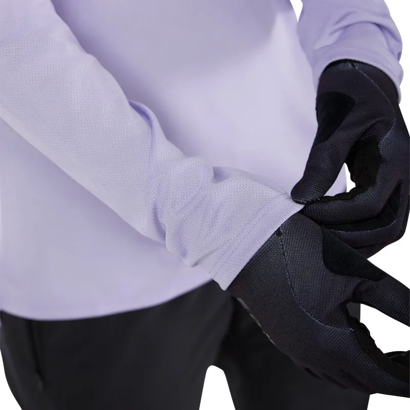 Fox Ranger Fox Head Long Sleeve Jersey Women Lilac-5