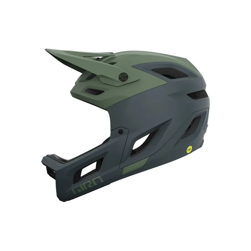 Giro Coalition Spherical Helmet Green/Grey-1