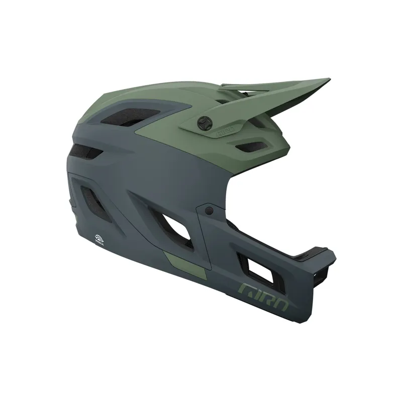 Giro Coalition Spherical Helmet Green/Grey-3