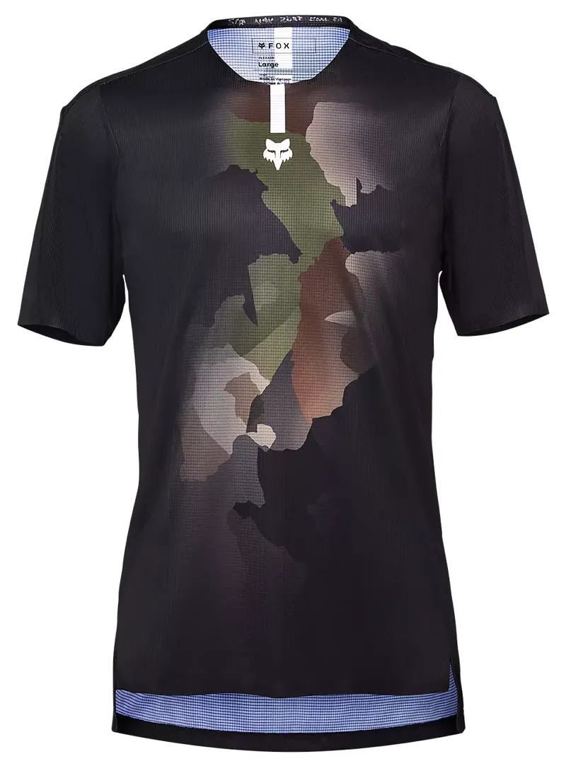 Fox Flexair Pro Greg Minnaar SS MTB Jersey Green Camouflage