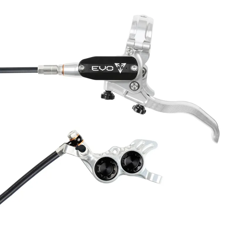 Hope Tech 4 EVO GR4 Disc Brake Set Silver/Black-1